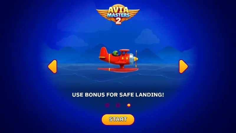 Aviamasters 2 Safe Landing: use bonus for a guaranteed touchdown